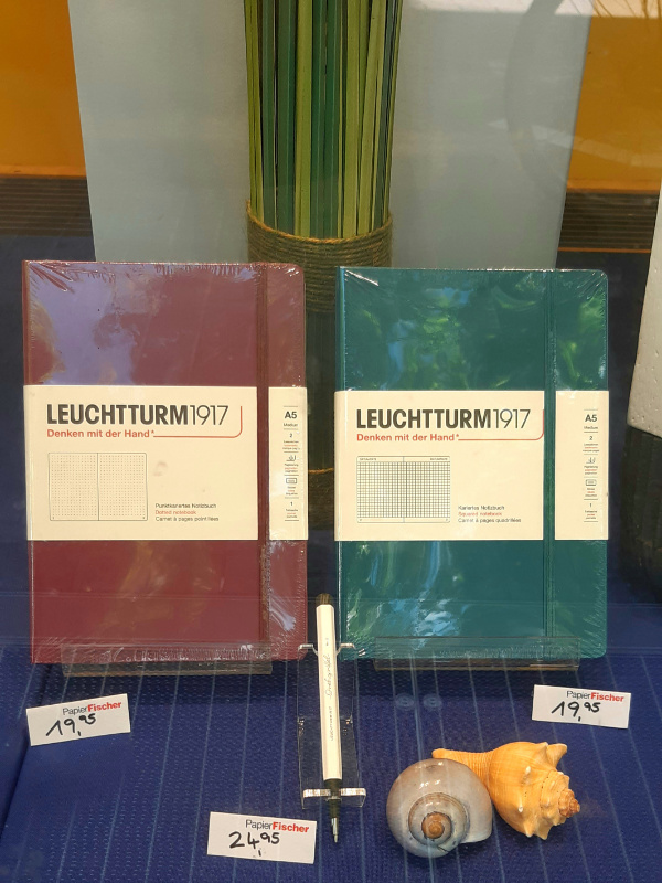 Leuchtturm 1917 Drehgriffel Bleistift Und Notitzbuch Popup