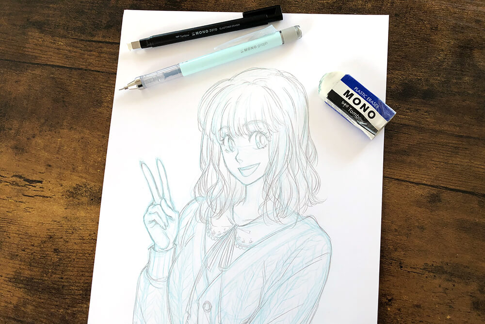 Manga Zeichnen Lernen Schritt2