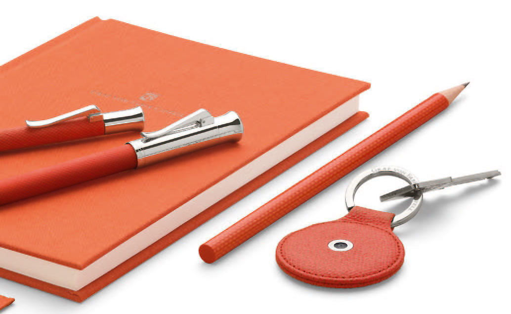 Übersicht Burned Orange Kollektion von Graf von Faber-Castell