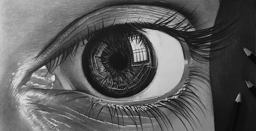Bleistiftportraits – Zeichnen mit einfachen Mitteln