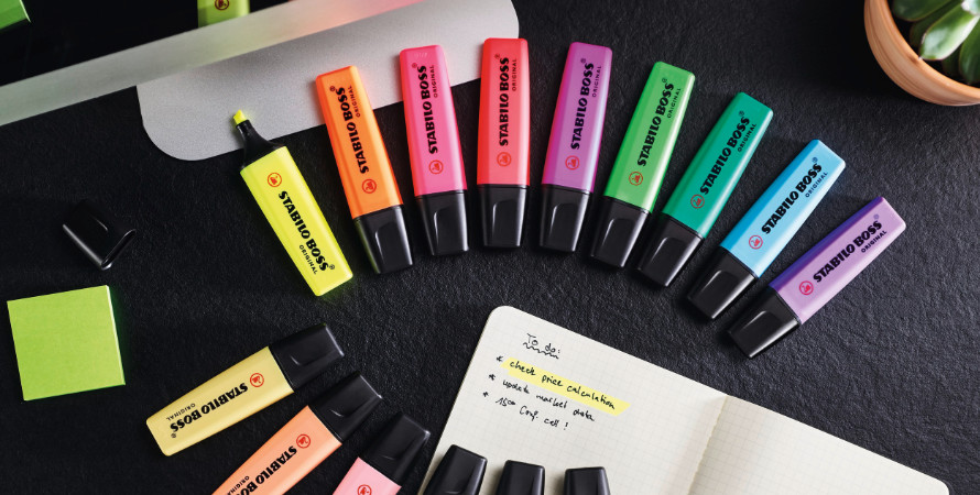 Happy Birthday Stabilo BOSS! – Der Klassiker unter den Textmarken wird 50 Jahre alt