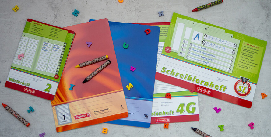 Die richtigen Grundschulhefte: Heftlineaturen-Übersicht