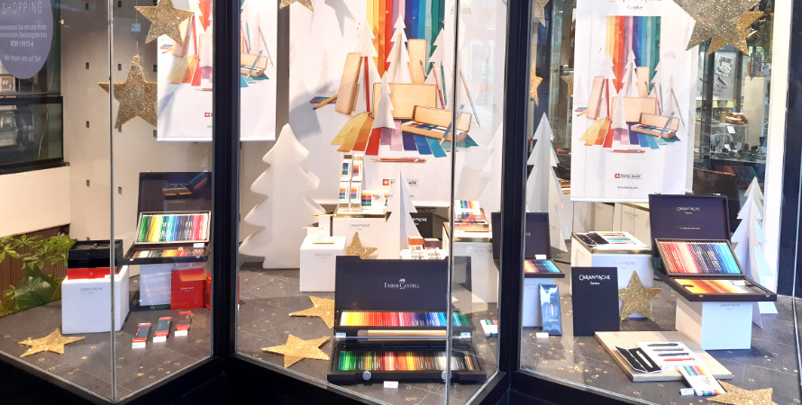 Immer den perfekten Stift parat: Das neue Caran d’Ache Schaufenster