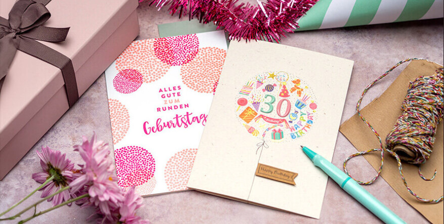 Die besten Glückwünsche zum 30. Geburtstag