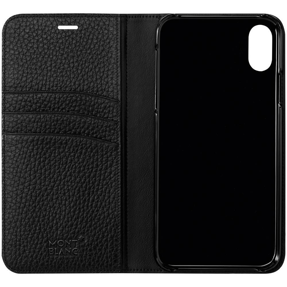 Montblanc Sartorial Soft Grain Smartphone H lle Flip Side Cover