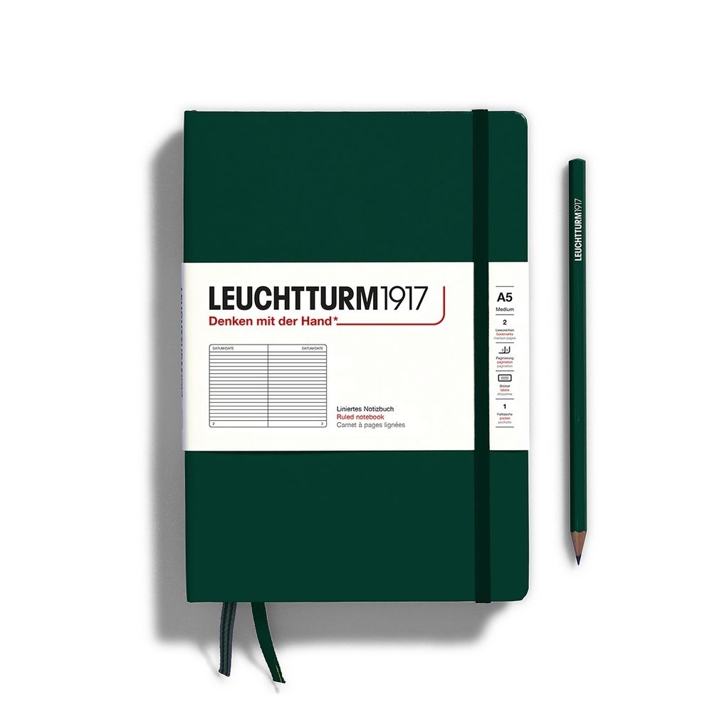 Leuchtturm1917 Notizbuch Medium Hardcover A5 Natural Colours 