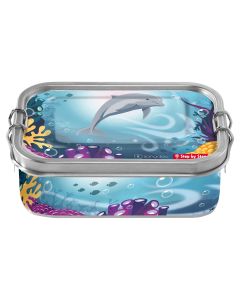 Step by Step Edelstahl Lunchbox Dolphin Pippa