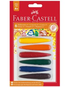 Faber-Castell Wachsmalkreide Finger 6 Stk.