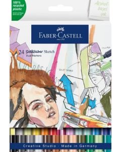Faber-Castell Marker Goldfaber Sketch Dual Marker 24er Etui 