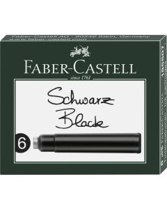 Faber-Castell Tintenpatrone 6 Stk. 