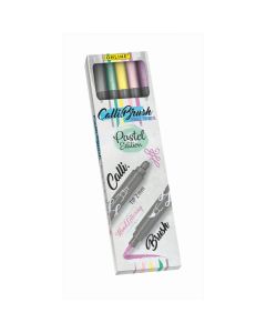 Online Calli.Brush Double Tip Pens 5er Set Pastell