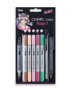COPIC Marker ciao 5+1 Set Manga 3