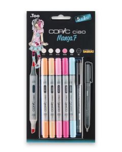 COPIC Marker ciao 5+1 Set Manga 7