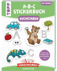 TOPP Stickerbuch: Vorschulwelt - A-B-C