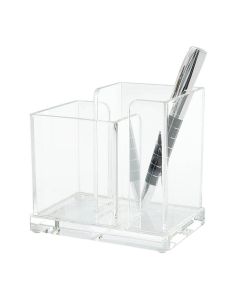 WEDO Stifteköcher Acryl Cristalic mit 2 Fächern