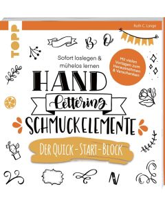 TOPP Handlettering Buch: Schmuckelemente. Der Quick-Start-Block