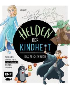 EMF Kreativbuch Helden aus der Kindheit - Das Zeichenbuch