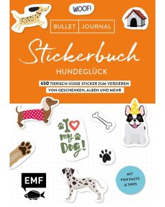 EMF Stickerbuch Bullet Journal: Hundeglück