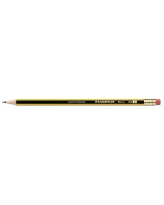 STAEDTLER Bleistift Noris 122 HB mit Radiertip 