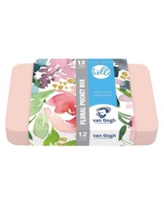 van Gogh Aquarellfarben-Set Pocketbox Frau Hölle Floral