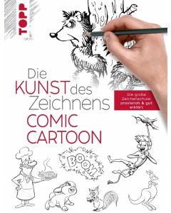TOPP Kreativbuch: Die Kunst des Zeichnens Comic Cartoon