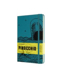 Moleskine Notizbuch Pinocchio Large Hardcover der Hundsfisch, liniert - Limited Edition