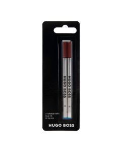 Hugo Boss Tintenrollermine Blau M 2 Stk.