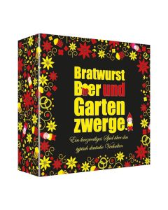 Kylskapspoesi Gesellschaftsspiel Bratwurst, Bier und Gartenzwerge