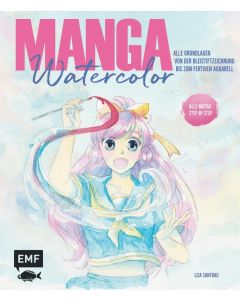 EMF Kreativbuch Manga Watercolor
