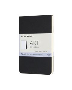 Moleskine Skizzenblock Art Collection Pocket Softcover schwarz