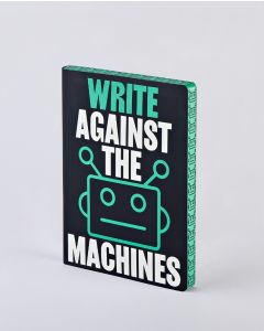 NUUNA Notizbuch Graphic Write Against the Machines L
