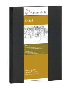Hahnemühle Skizzenbuch D&S DIN A6 Hochformat schwarz