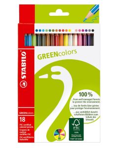 STABILO Farbstift GREENcolors 18 Stk. Etui