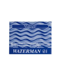 Waterman Tintenpatrone Standard Florida Blue lang