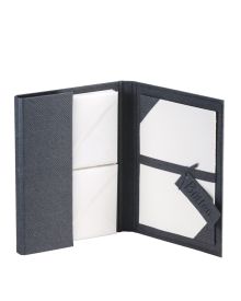Rössler Papier Briefpapiermappe A5 Bütten, Grau