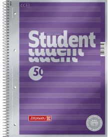 Brunnen Collegeblock Premium Student "Noten" A4 liniert 50 Blatt