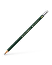 Faber-Castell Bleistift Castell 9000 HB mit Gummitip