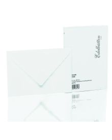 Rössler Papier Edelbütten Briefumschlagpack 20/C6, weiß