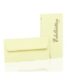 Rössler Papier Edelbütten Briefumschlagpack 20/DIN Lang, ivory