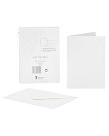 Rössler Papier Kartenpack 10/10 DIN A6 HD weiß 