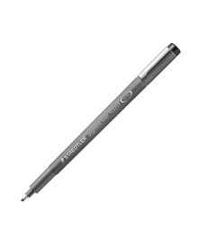 STAEDTLER Fineliner 308 Pigment Schwarz 