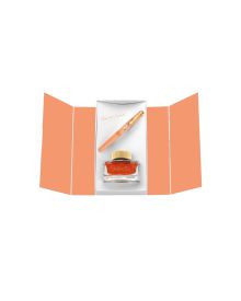Pelikan Füllfederhalter Classic M200 Apricot Achat M mit Edelstein Ink Apricot Achat im Set - Special Edition