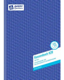 Avery Zweckform 426 Kassenbuch, DIN A4, weiß