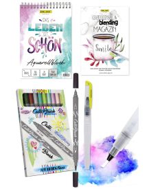 Online Calli.Brush Aquarell & Blending Starter Set