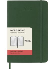 Moleskine Tageskalender 2026 Klassik 1 Tag auf 1 Seite Pocket Softcover