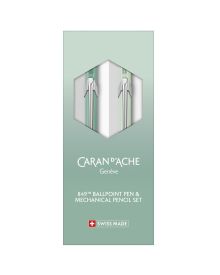 Caran d'Ache Kugelschreiber & Druckbleistift Set 849 Misty Forest
