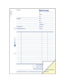 Avery Zweckform Rechnung DIN A5, 1 Durchschlag, 2 x 50 Bl.