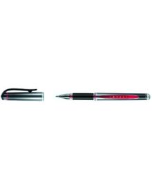 uni-ball Gelroller GEL IMPACT, 0,6 mm, Gel, Griffzone: gummiert, ergonomisch runde Griffzone, dokumentenecht, Schreibfarbe: rot