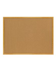 magnetoplan® Korktafel 60 x 40 cm (B x H), Rahmen: Holz, braun