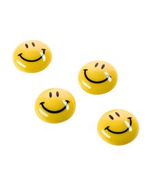 Magnetoplan® Magnet Smilies, 20 mm, gelb, 8 St./Pack.